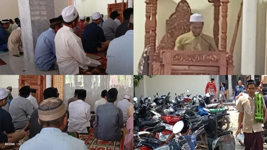 Ibadah Salat Jumat di Masjid Al-Hidayah Penadaran, Khotib Sampaikan Dua Kebahagiaan Orang Berpuasa